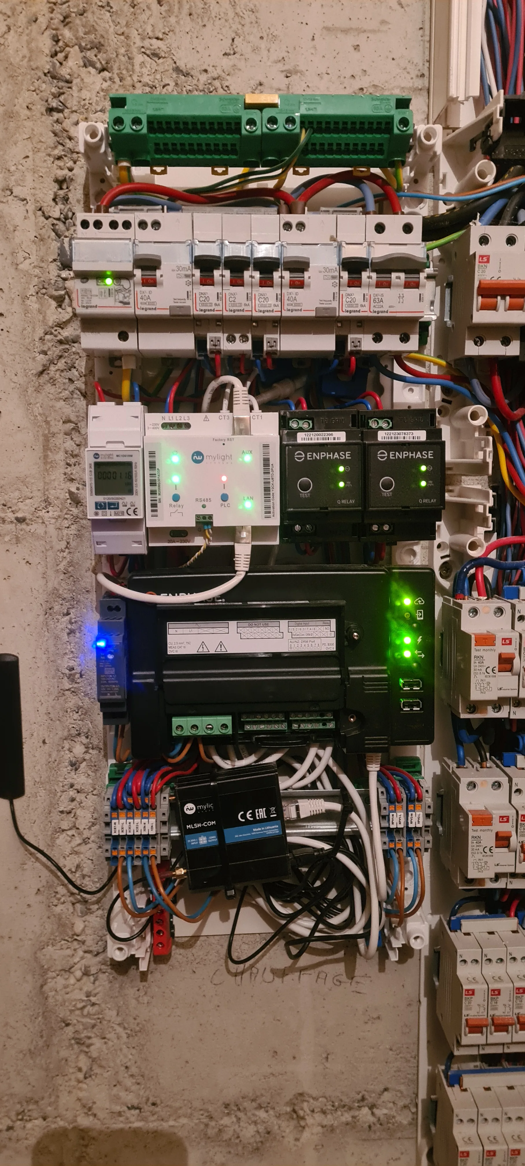 Réalisation Fisalec — chantier électricité / photovoltaïque 5