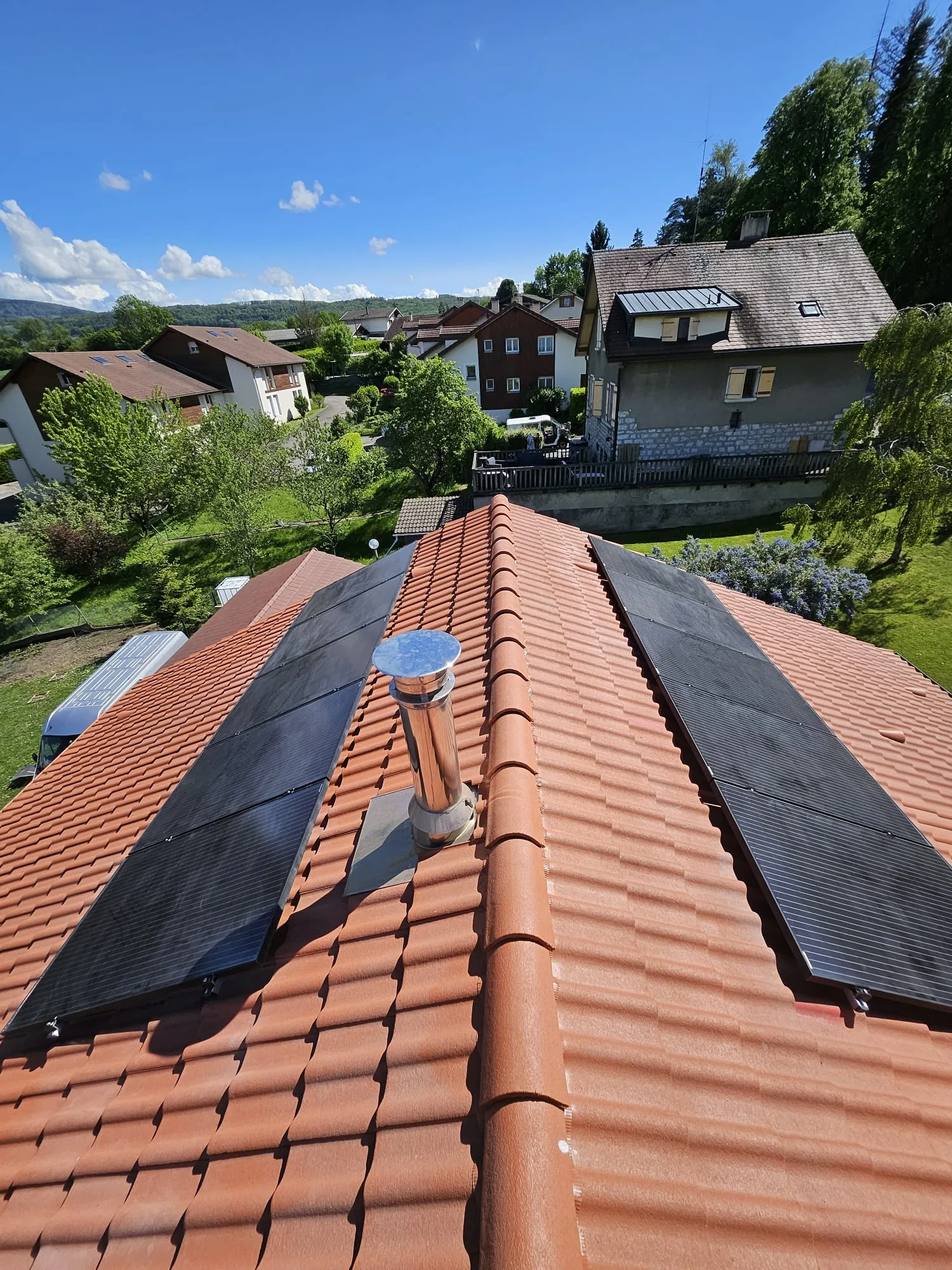Réalisation Fisalec — chantier électricité / photovoltaïque 6