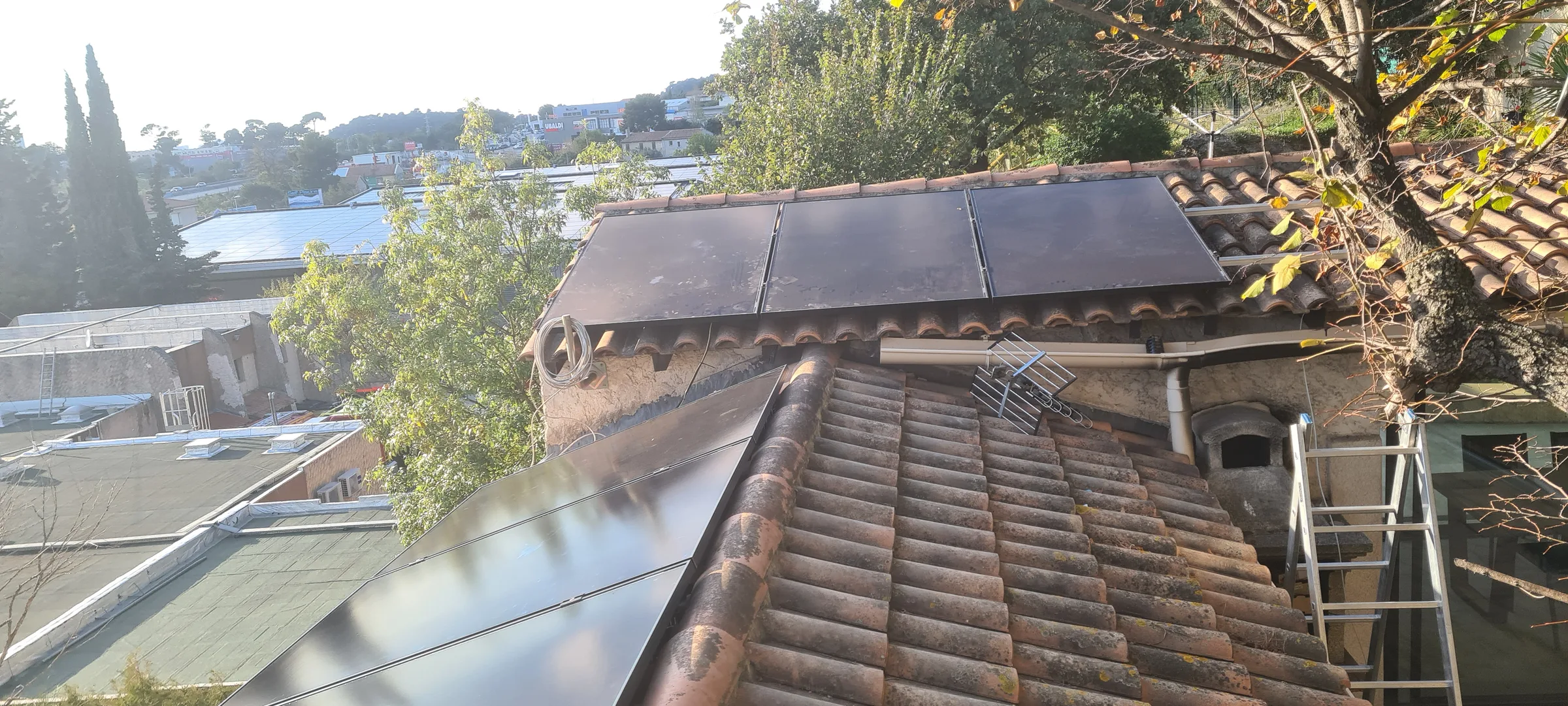 Réalisation Fisalec — chantier électricité / photovoltaïque 10